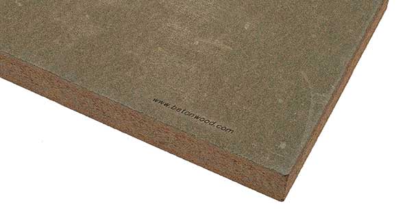 BetonWood cement bonded particle boards