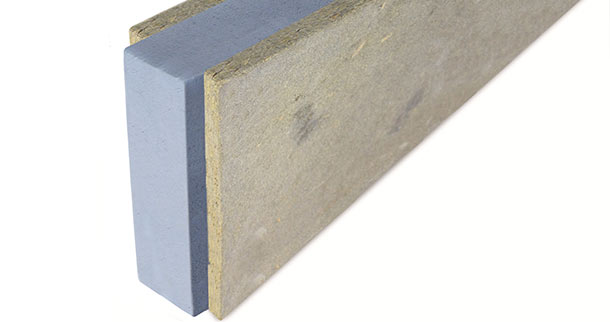 Cement bonded particle board and extruded polystyrene sandwich Betonsilent