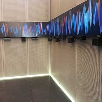 Sound absorbing panels BetonAcustik Classe A2
