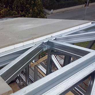 Thermo-acoustic insulation BetonStyr roof
