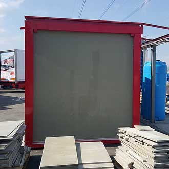 Container walls with Betonwood N