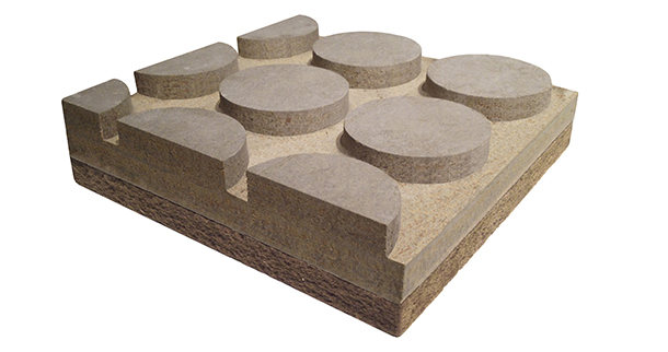 Pavimento radiante in cementolegno e fibra di legno - BetonRadiant Fiber