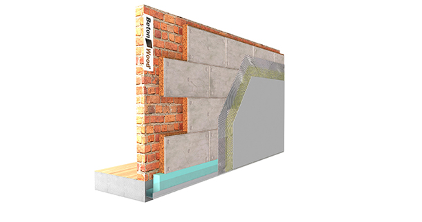 Reinforced thermal composite system BetonTherm Cork