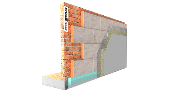 Reinforced thermal composite system BetonTherm Fiber