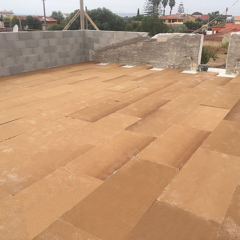 Wood fiber Fibertherm Base roof