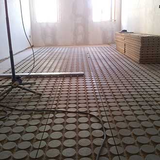 Radiant floor BetonRadiant Cork