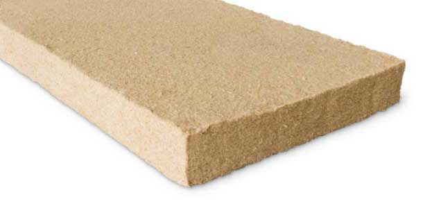 Flexible wood fiber panels FiberTherm Flex density 60 kg/mc