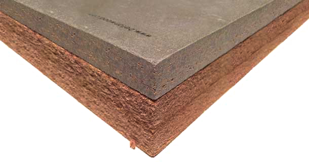 Accoppiato in cementolegno e fibra di legno BetonFiber base