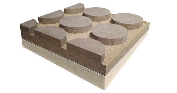 Pavimento radiante in cementolegno e polistirene estruso - BetonRadiant Strong